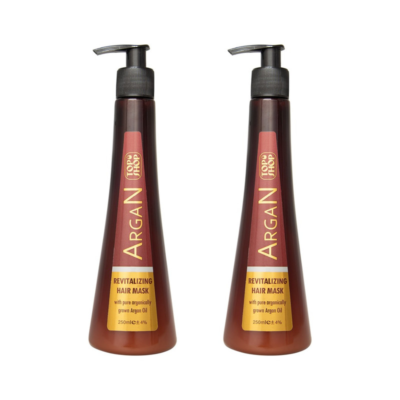 ماسک مو تاپ شاپ مدل آرگان حجم 250 میلی لیتر بسته 2 عددی