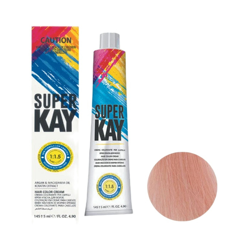 رنگ مو سوپرکی شماره F3 حجم 145 میلی لیتر رنگ رزگلد