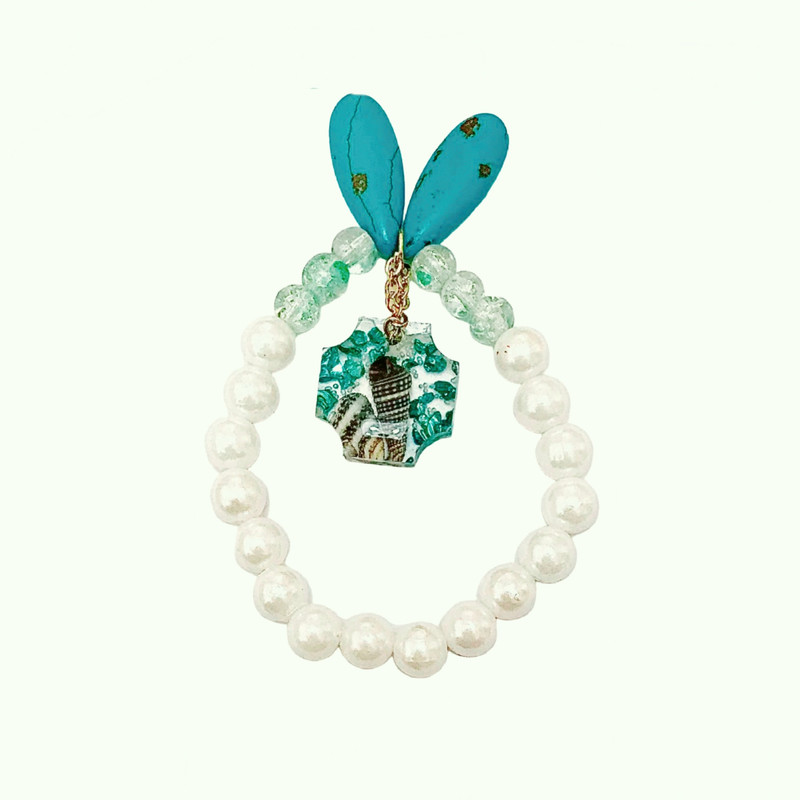 دستبند زنانه مدل رزین کد M010