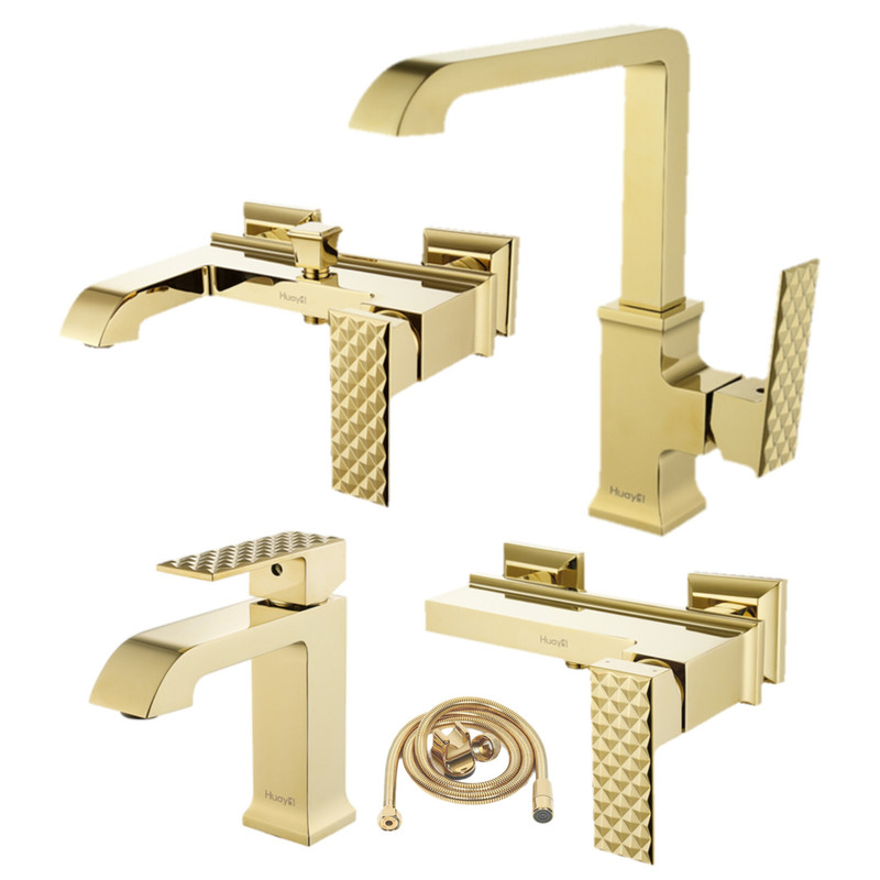 خرید و قیمت ست شیرآلات هوآیی مدل پاردنون مجموعه 5 عددی