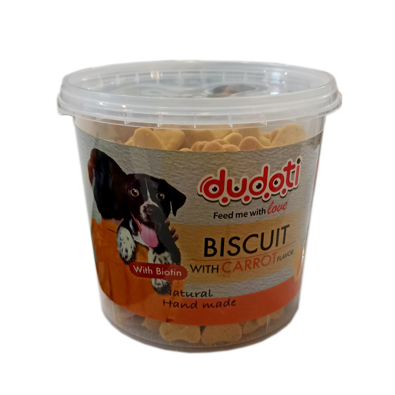 غذای تشویقی سگ دودوتی مدل carrot وزن 350 گرم