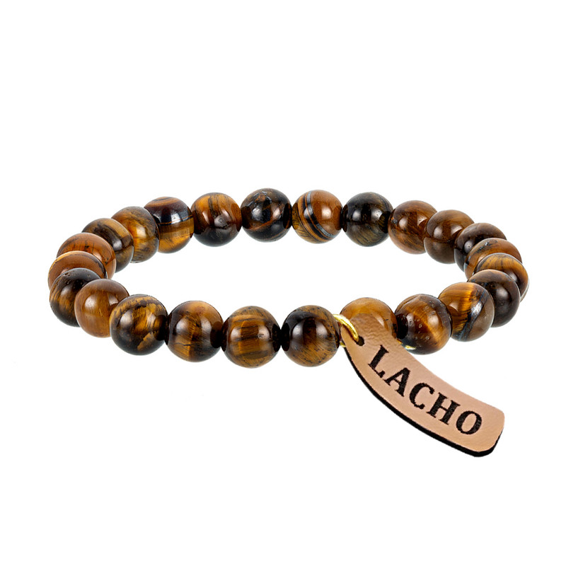 دستبند مردانه لاچو مدل چشم ببر کد CH-M