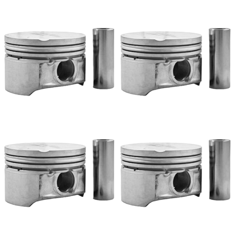 مجموعه پیستون و گژن پین آی پی ان سی مدل STD مناسب برای سمند EF7 بسته 8 عددی