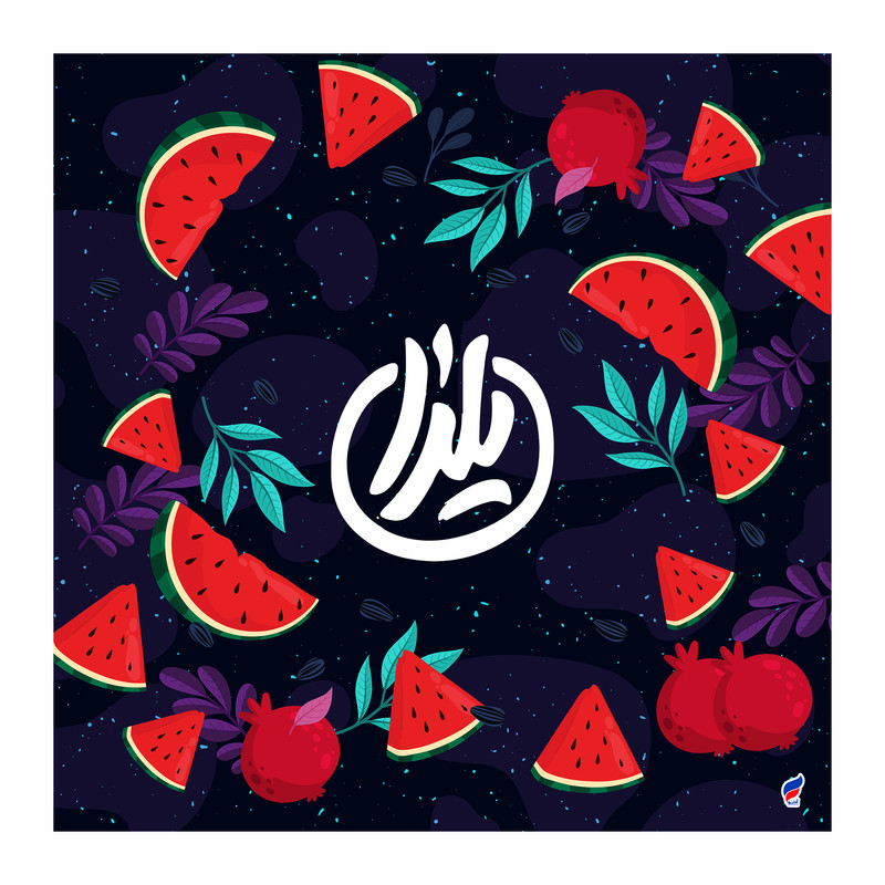 رومیزی آدنو مدل یلدا طرح ارکیده