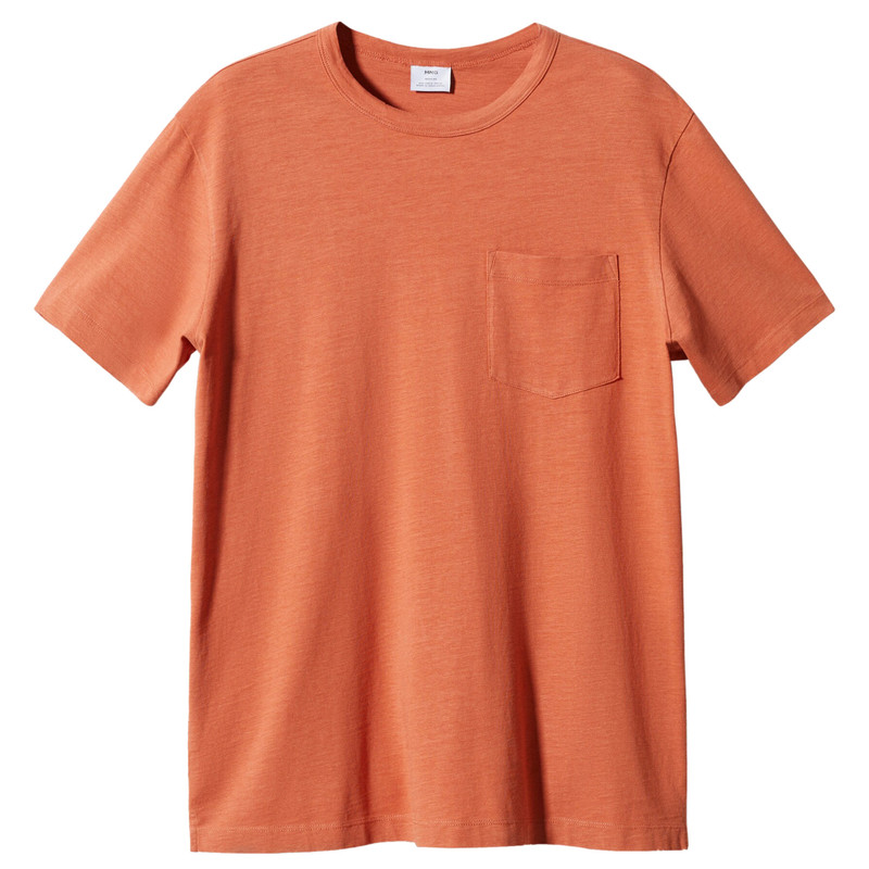 تی شرت آستین کوتاه مردانه مانگو مدل CR805CAM