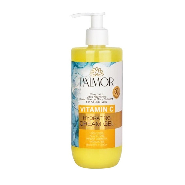 کرم ژل صورت پالمور مدل ویتامین C حجم 350 میلی لیتر