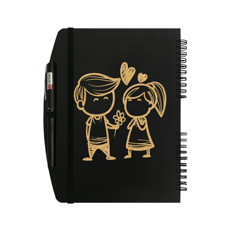 دفتر 60 برگ بنی دکو کد 33 به همراه خودکار