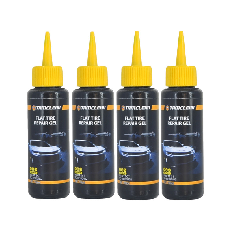 خرید و قیمت ژل پنچرگیری تام کلین مدل TC-RT100N02X4 حجم 100 میلی لیتر بسته 4 عددی