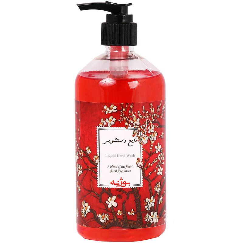 مایع دستشویی قرمز بوژنه وزن 500 گرم