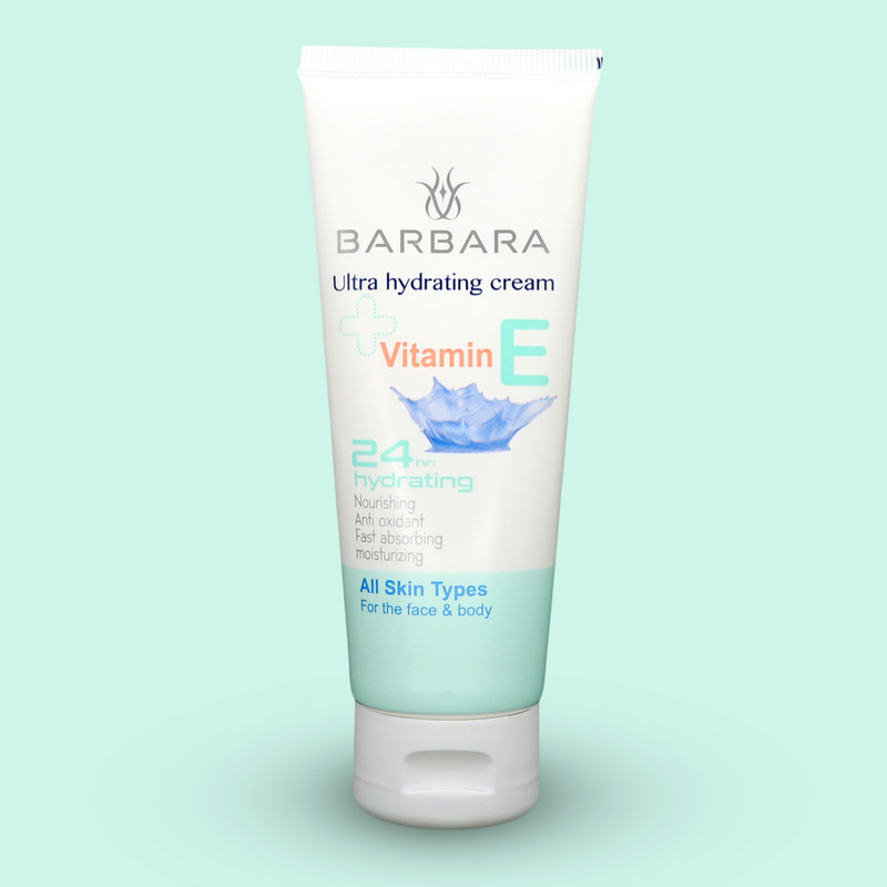 کرم مرطوب کننده باربارا مدل ویتامین E حجم 75 میلی لیتر