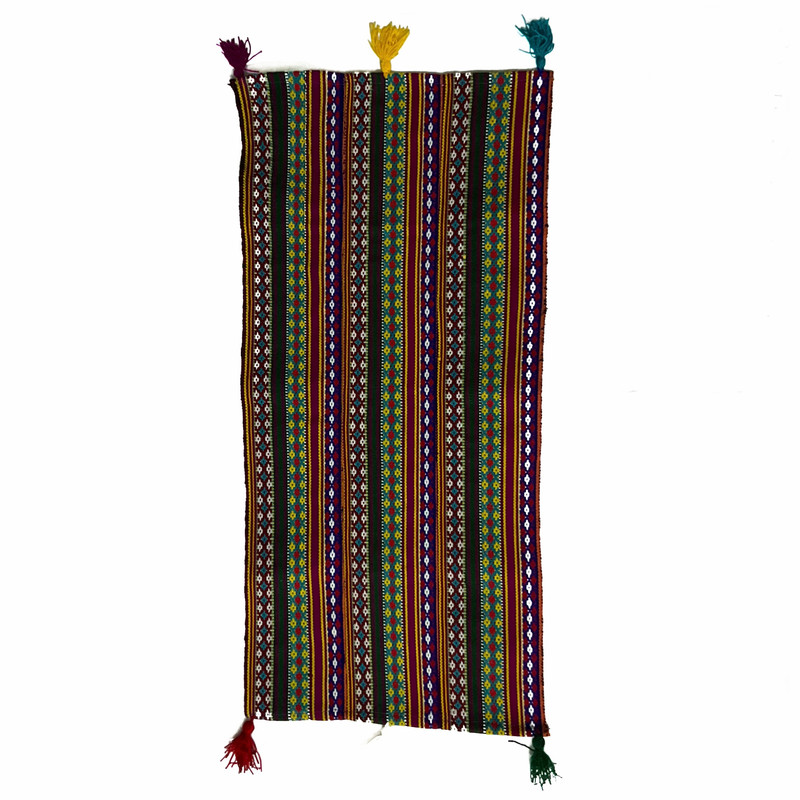 جاجیم دستبافت مدل گل کد 1002