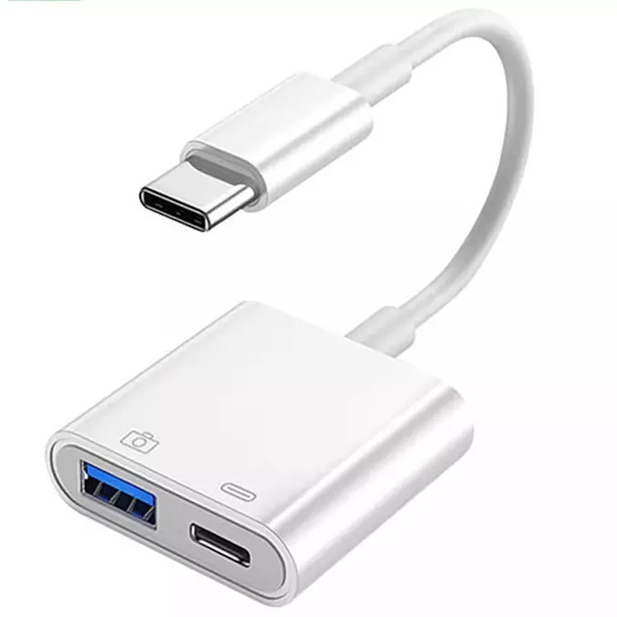 کابل OTG USB-C به USB / USB-C کوتتسی مدل 33017 طول 0.15 متر