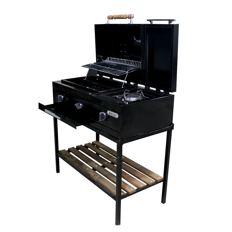 باربیکیو شومینه بیستون مدل گازی پایه دار BBQ.Gp.70.LO