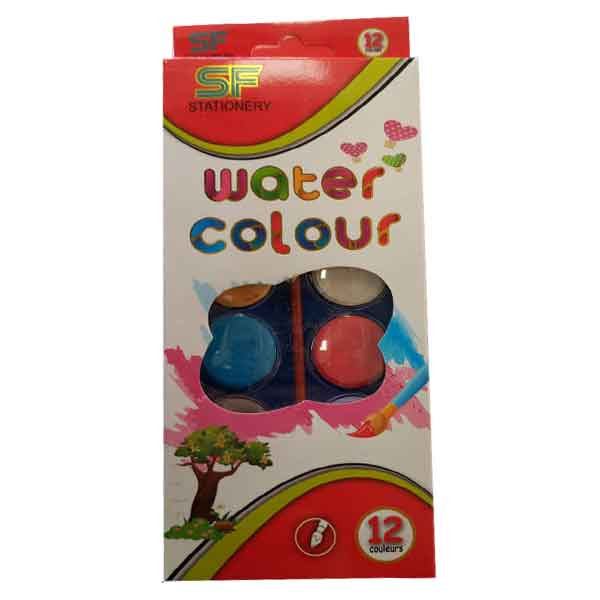 آبرنگ 12 رنگ اس اف کد 20