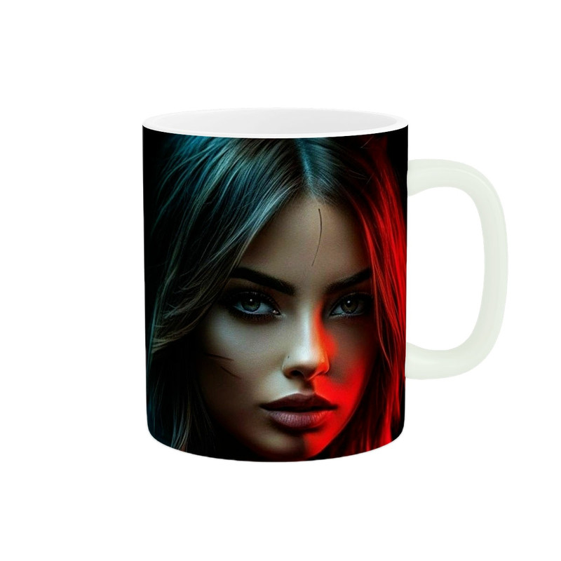 ماگ طرح دخترانه کد wall-7792