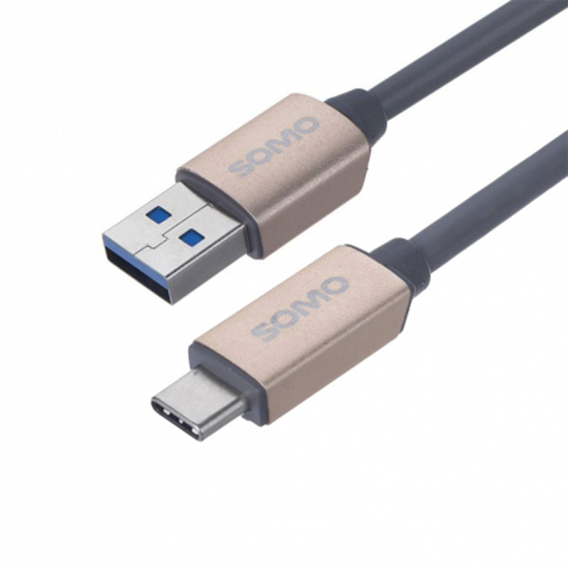 خرید و قیمت کابل تبدیل USB به USB-C سومو مدل SU600 طول 1 متر