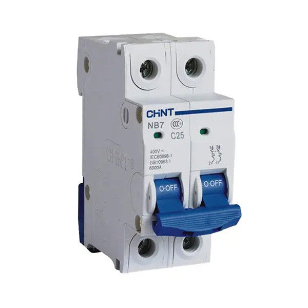 فیوز مینیاتوری تک فاز 32 آمپر چانت مدل NB7 دو پل