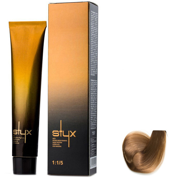 رنگ مو استايکس شماره 9.5 حجم 100 ميلي ليتر رنگ آبنوس