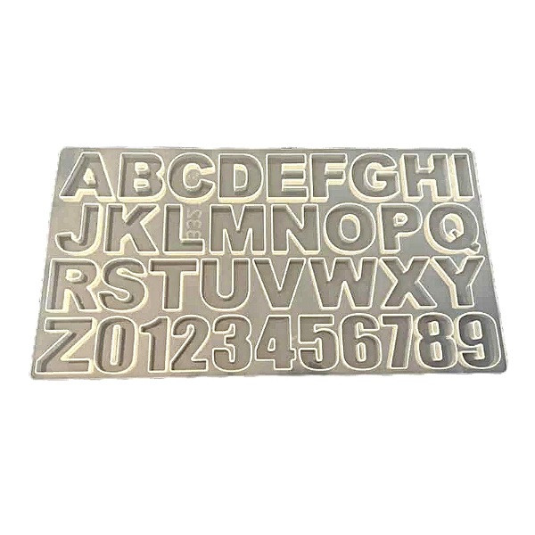 قالب رزین اپوکسی مدل حروف انگلیسی کد HP-4425