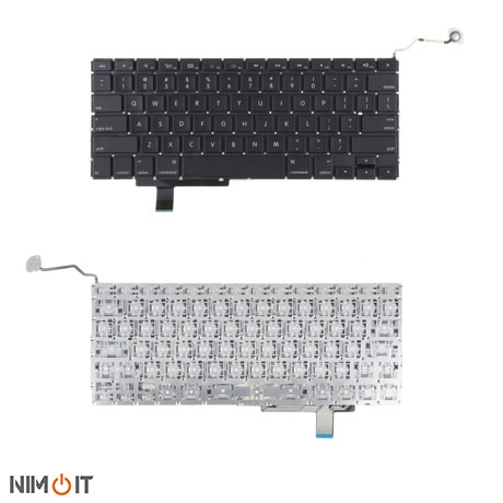کیبورد لپ تاپ Keyboard for Apple MacBook Pro Unibody A1297 2009 2010 2011 Backlight Black US Layout A1297 00