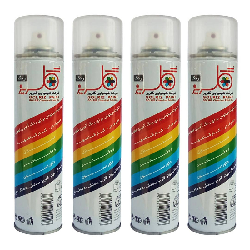 اسپری رنگ کیلر گلریز کد SUB حجم 300 میلی لیتر بسته 4 عددی