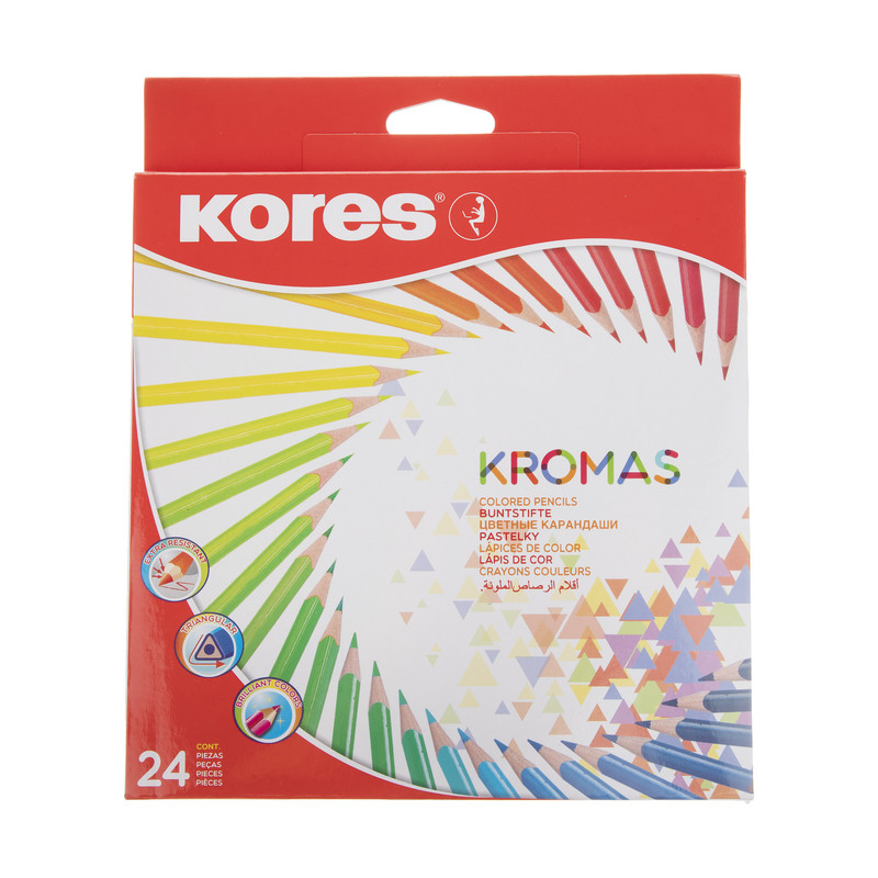 مداد رنگی 24 رنگ کورس