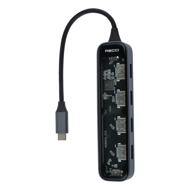 هاب 5 پورت USB-C رسی مدل RH19
