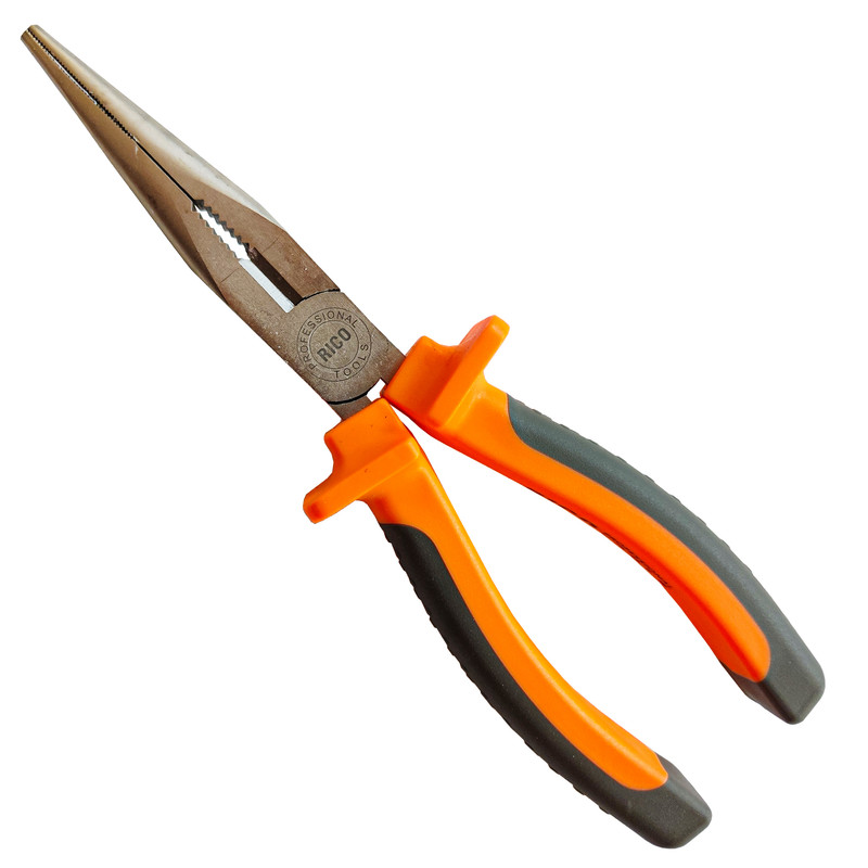 انبر دم باریک ریکو تولز مدل PROFESSIONAL TOOLS سایز 6 اینچ