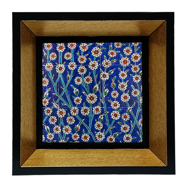 تابلو کاشی طرح نقوش سنتی ایرانی مدل tkk182