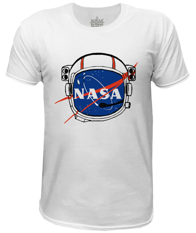 تیشرت مردانه روناس طرح ناسا