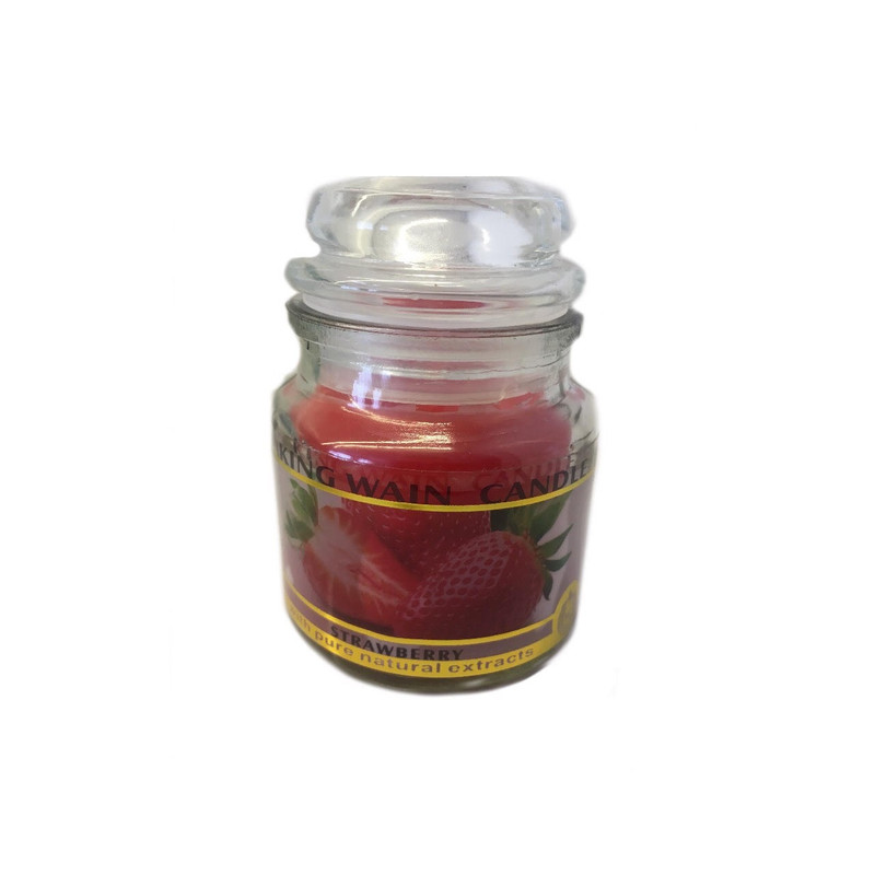 شمع عطری کد 02 با رایحه توت فرنگی