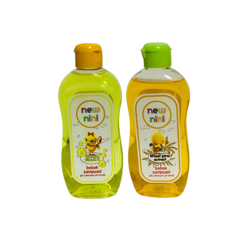 شامپو سر کودک نیو نی نی مدل EG وزن 200 گرم بسته 2 عددی