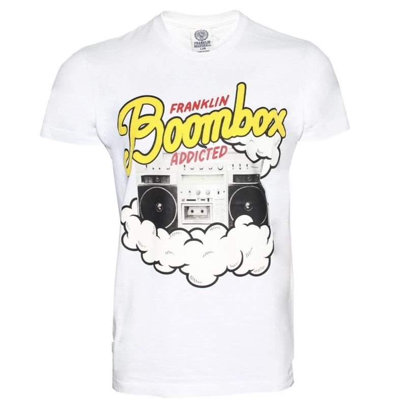 خرید و قیمت تی شرت آستین کوتاه مردانه فرانکلین مارشال مدل Boombox