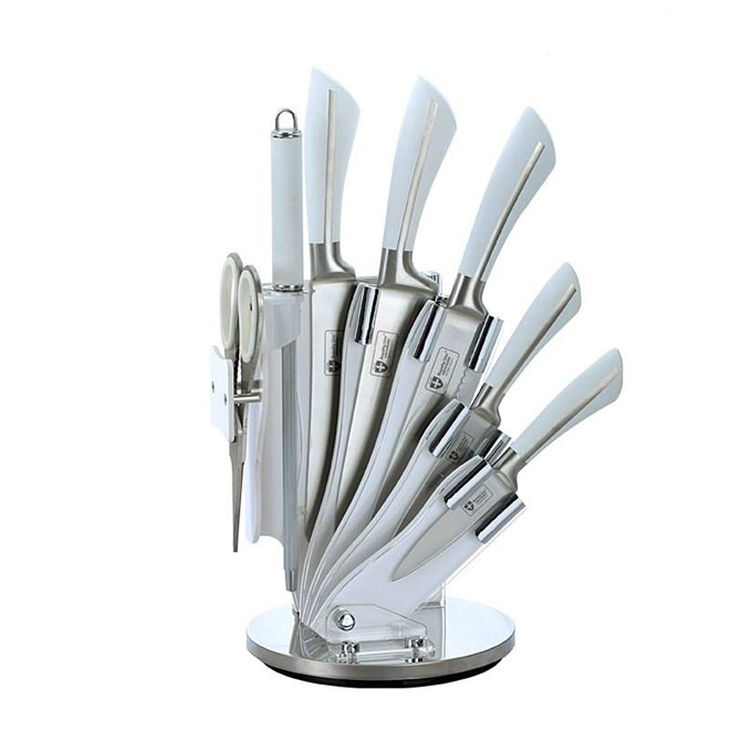 ست چاقوی آشپزخانه 8 پارچه رویالتی لاین مدل KSS-750