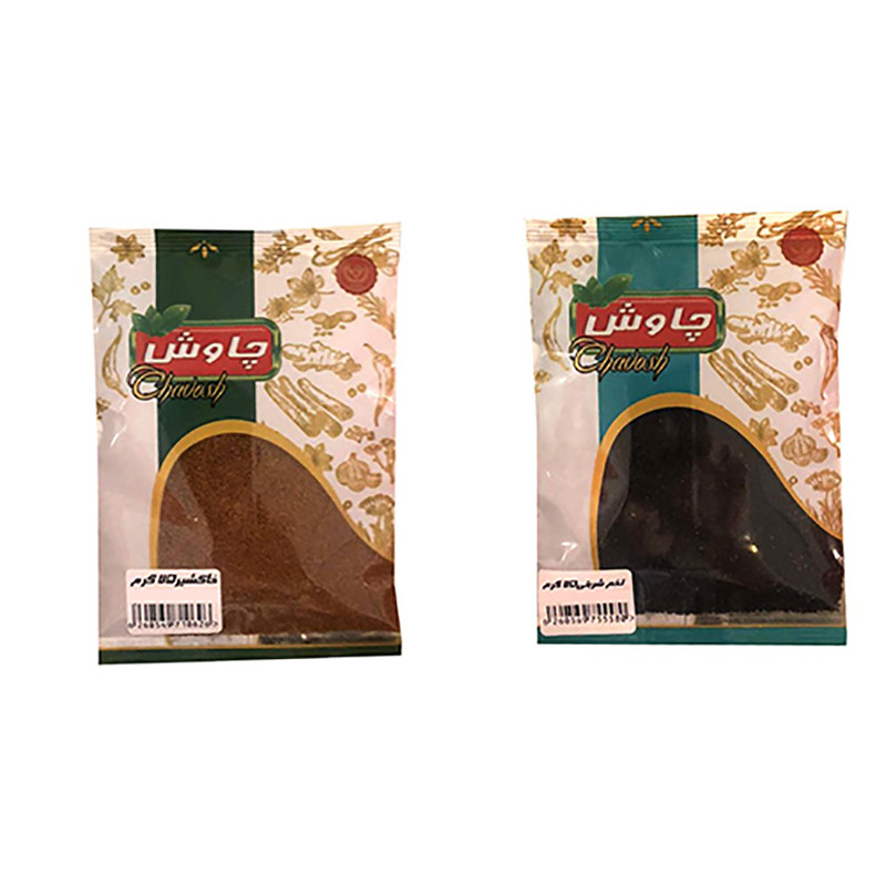 تخم شربتی و خاکشیر چاوش مجموعه 2 عددی