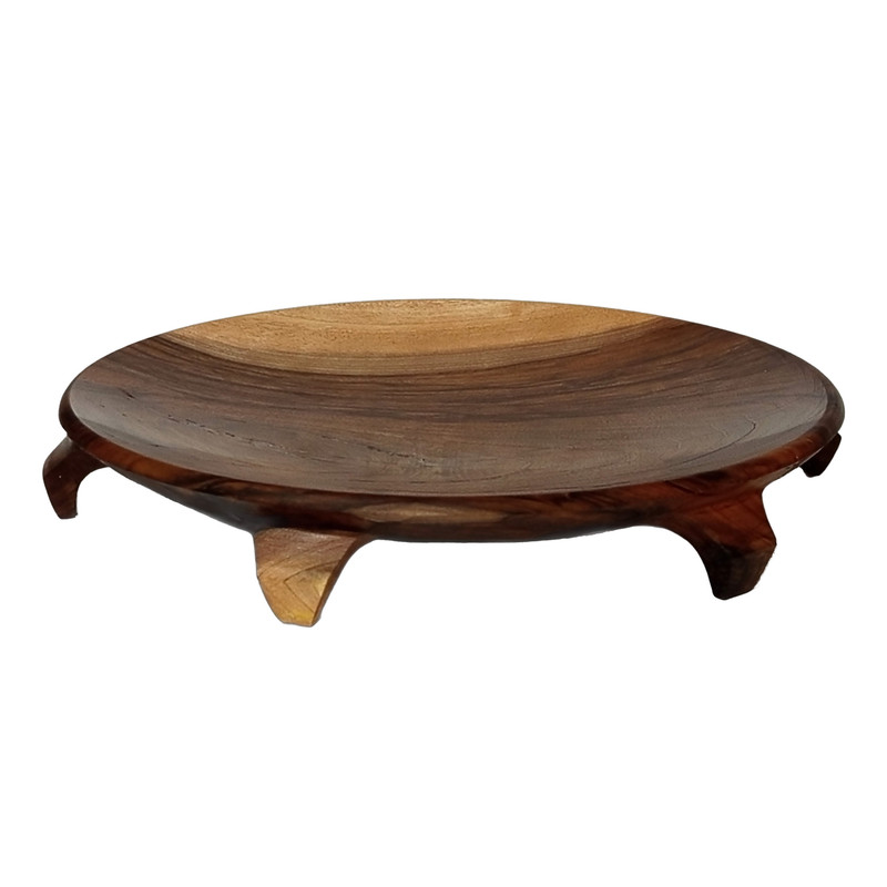 خرید و قیمت شیرینی خوری چوبی مدل شش پایه