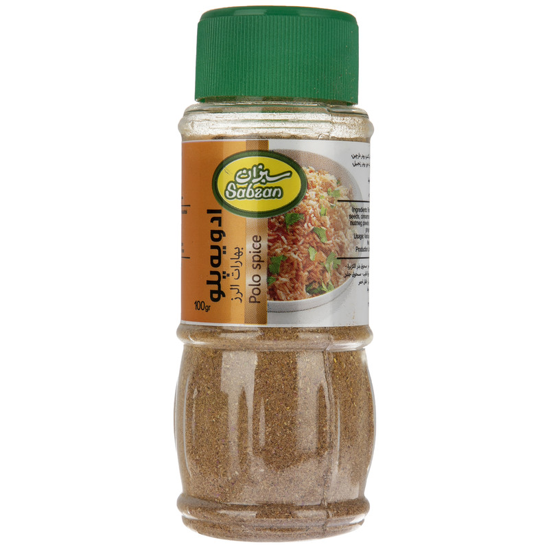 پودر ادویه پلو سبزان - 100 گرم