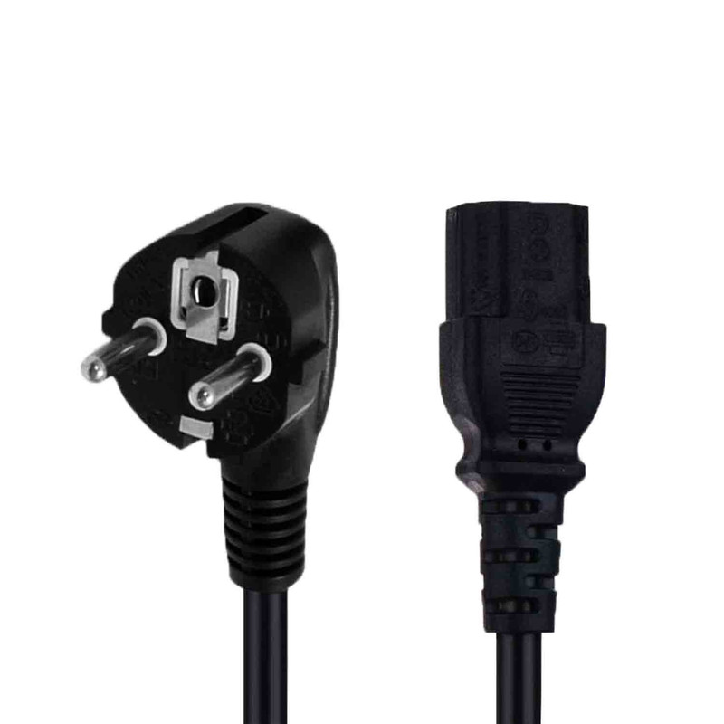 کابل برق سه پین منبع تغذیه کی نت پلاس مدل 3 طول 3 متر