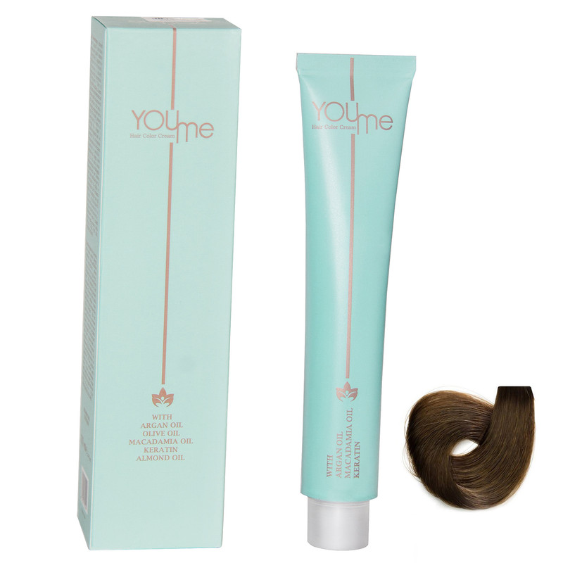 رنگ مو یومی شماره 7 حجم 100 میلی لیتر رنگ بلوند متوسط