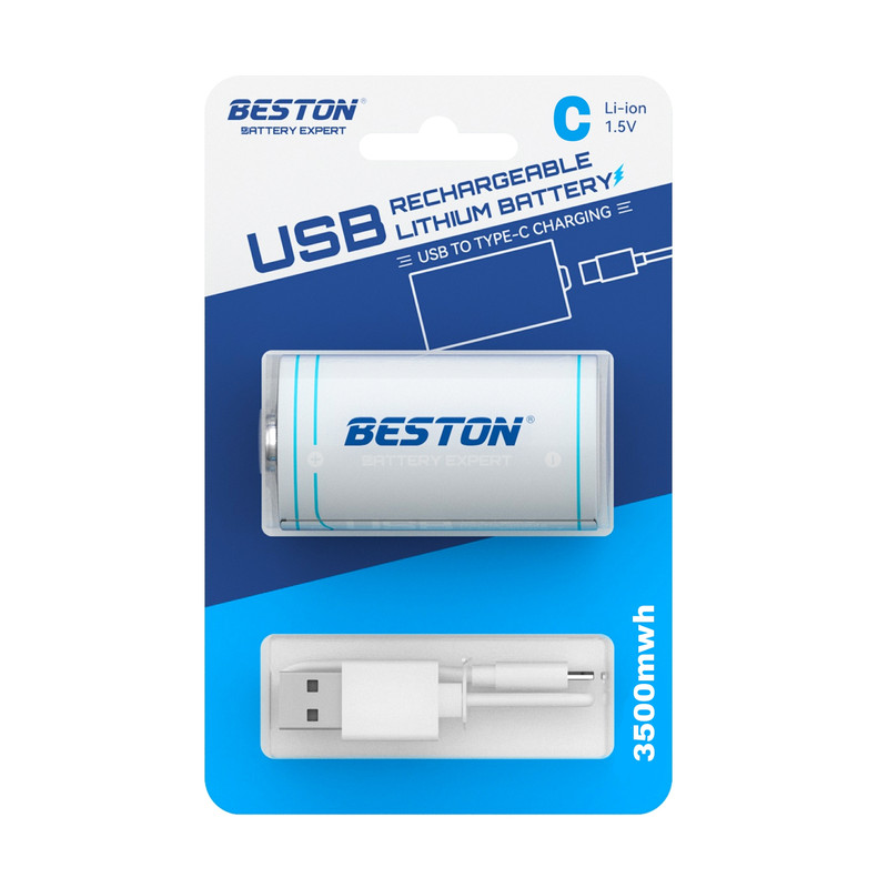 باتری قابل شارژ C بستون مدل USB-TYPE C-CHARGING