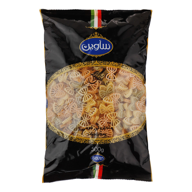 خرید و قیمت ماکارونی فرمی سبزیجات ساوین - 500 گرم