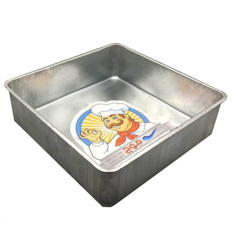 خرید و قیمت قالب کیک مدل گالوانیزه مربع