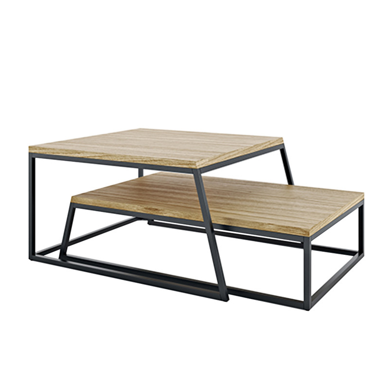 خرید و قیمت میز جلومبلی آدیت کارا مدل Bend CT2 مجموعه دو عددی