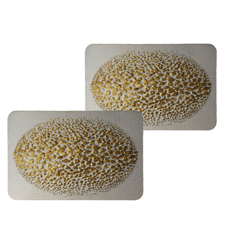 زیربشقابی طرح کلاسیک کد 8837 بسته 2 عددی