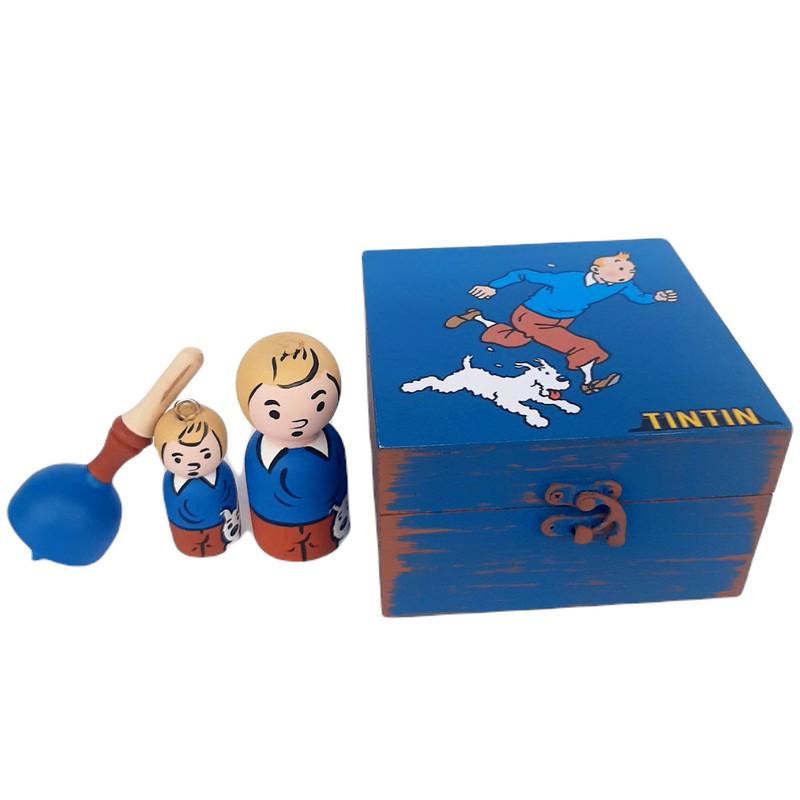 ست هدیه مدل فانتزی طرح تن تن کد FP02 مجموعه 4 عددی