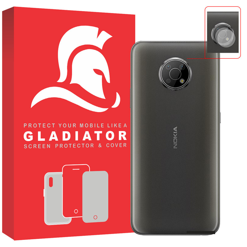 محافظ لنز دوربین گلادیاتور مدل GCN2000 مناسب برای گوشی موبایل نوکیا G300 بسته دو عددی