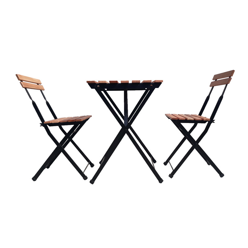 خرید و قیمت میز و صندلی ناهارخوری 2 نفره دهکده چوبی فلاح مدل تارنو