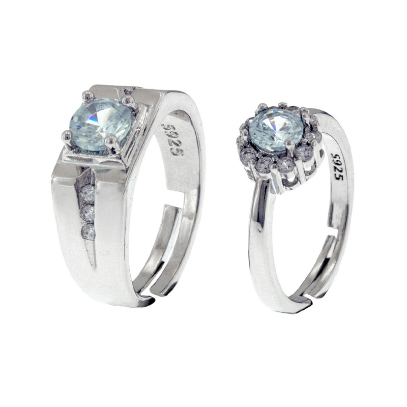 ست انگشتر زنانه و مردانه برانت طرح آنیلوس و آنیوس