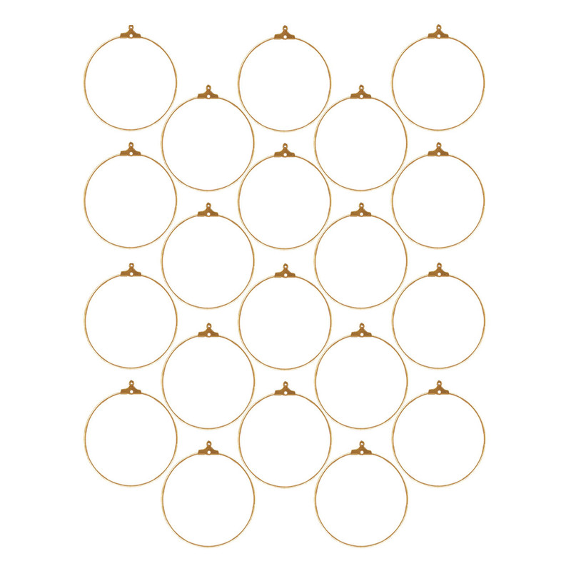 خرید و قیمت حلقه گوشواره نمدیکا کد HB20 بسته ۲۰ عددی