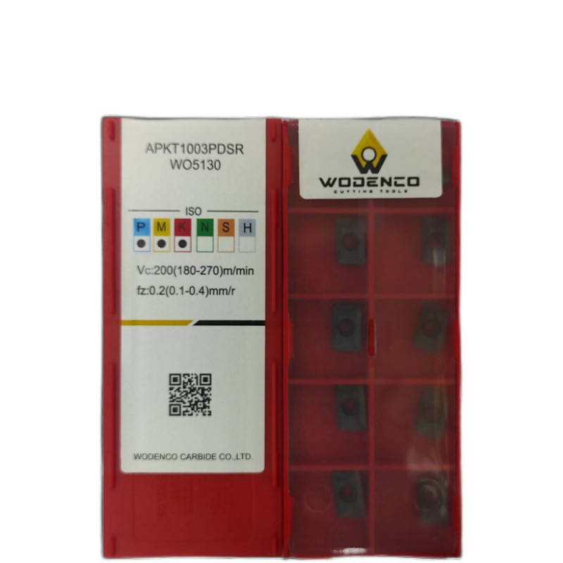 اینسرت ودن کو مدل APKT 1003PDSR WO5130 بسته 10 عددی